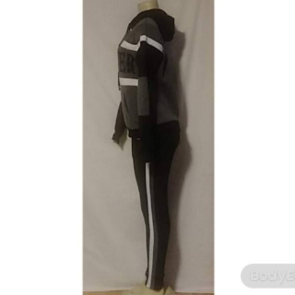 Gray/Blk FOrever Sweatsuit S/M - Picture 4 of 8